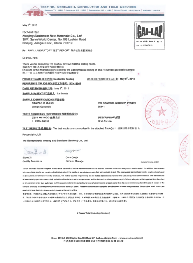 INFORME DE PRUEBA | TRI| BASALFAB PWG200 & PWG315